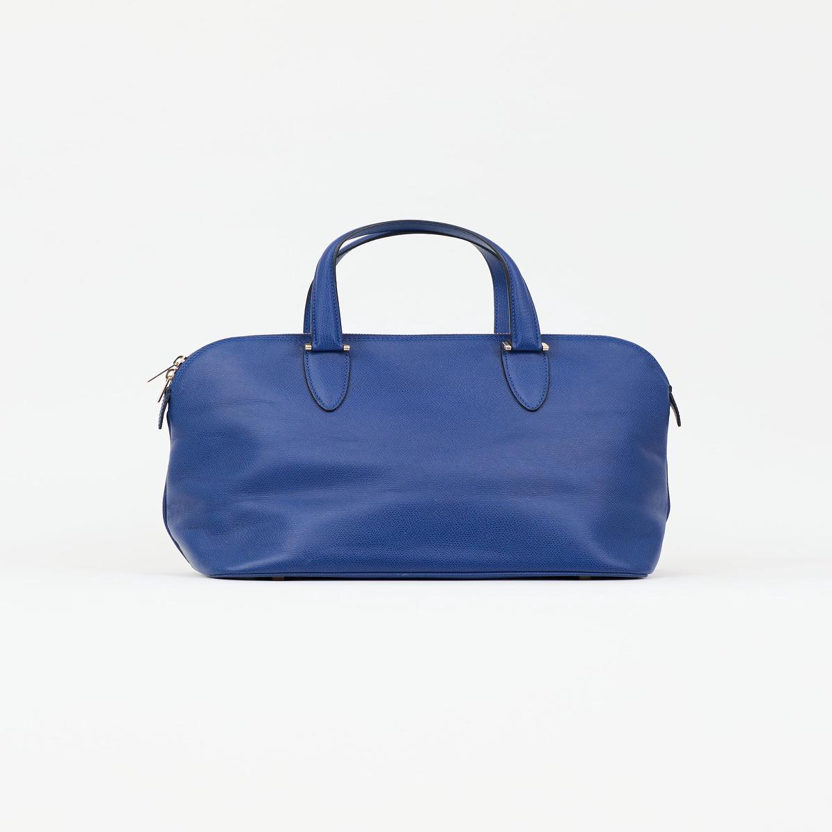 Leather Medium Bowling Bag
