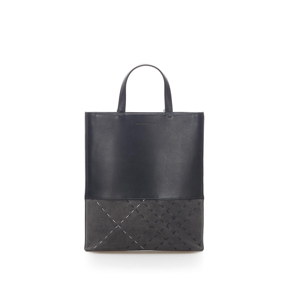 Burberry Leather Black Tote Bag Style 2