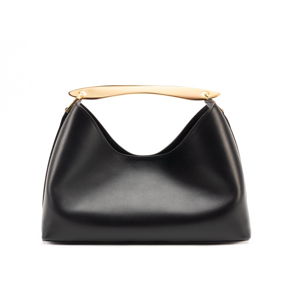Boomerang Leather Black - Gold