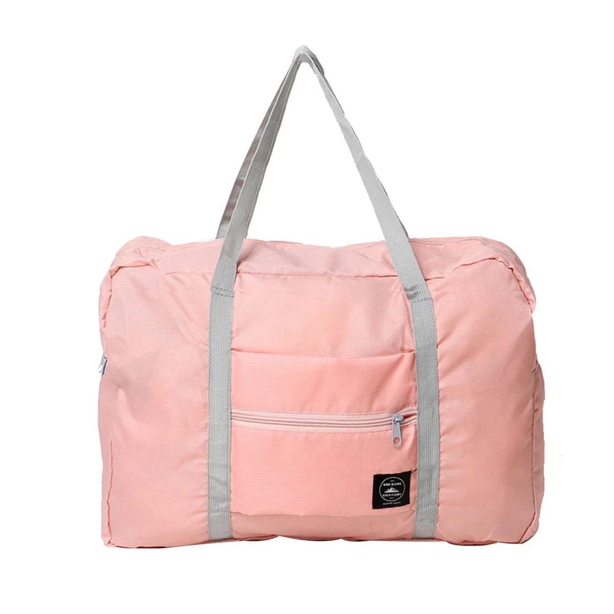 Large Capacity Travel Bag for Women, Foldable Zipper Handbag for Outdoor Camping