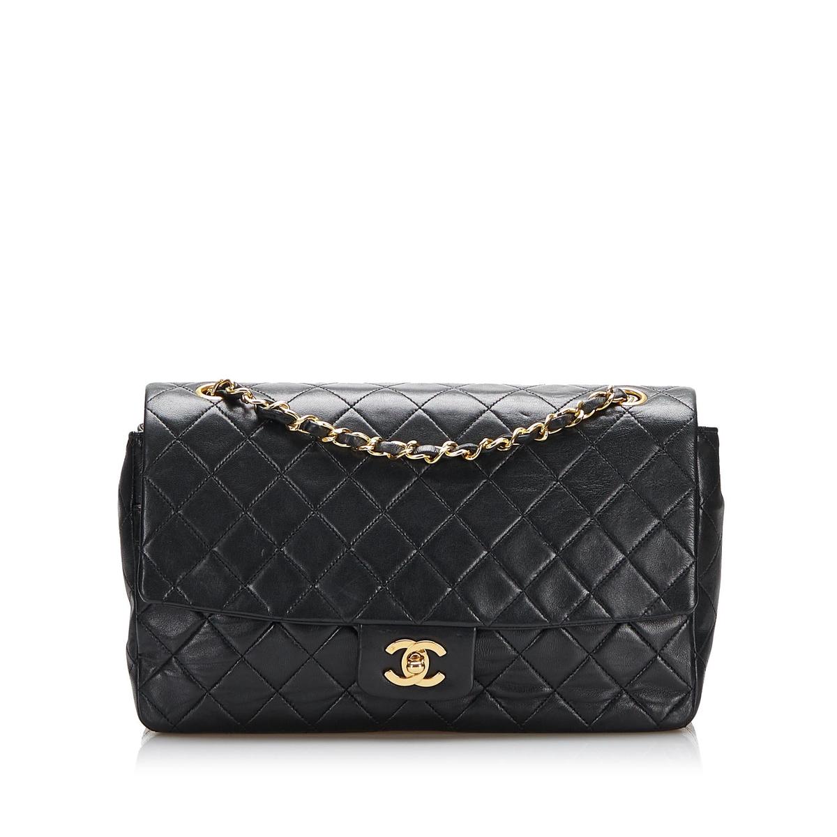 Chanel Medium Classic Lambskin Single Flap