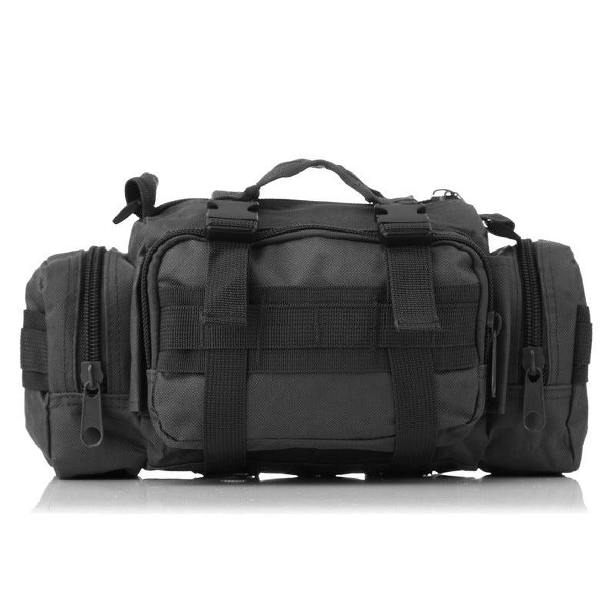 15L Nylon Fanny Pack Travel Bag Military Tote Bag Waist Bag for Cycling Sports