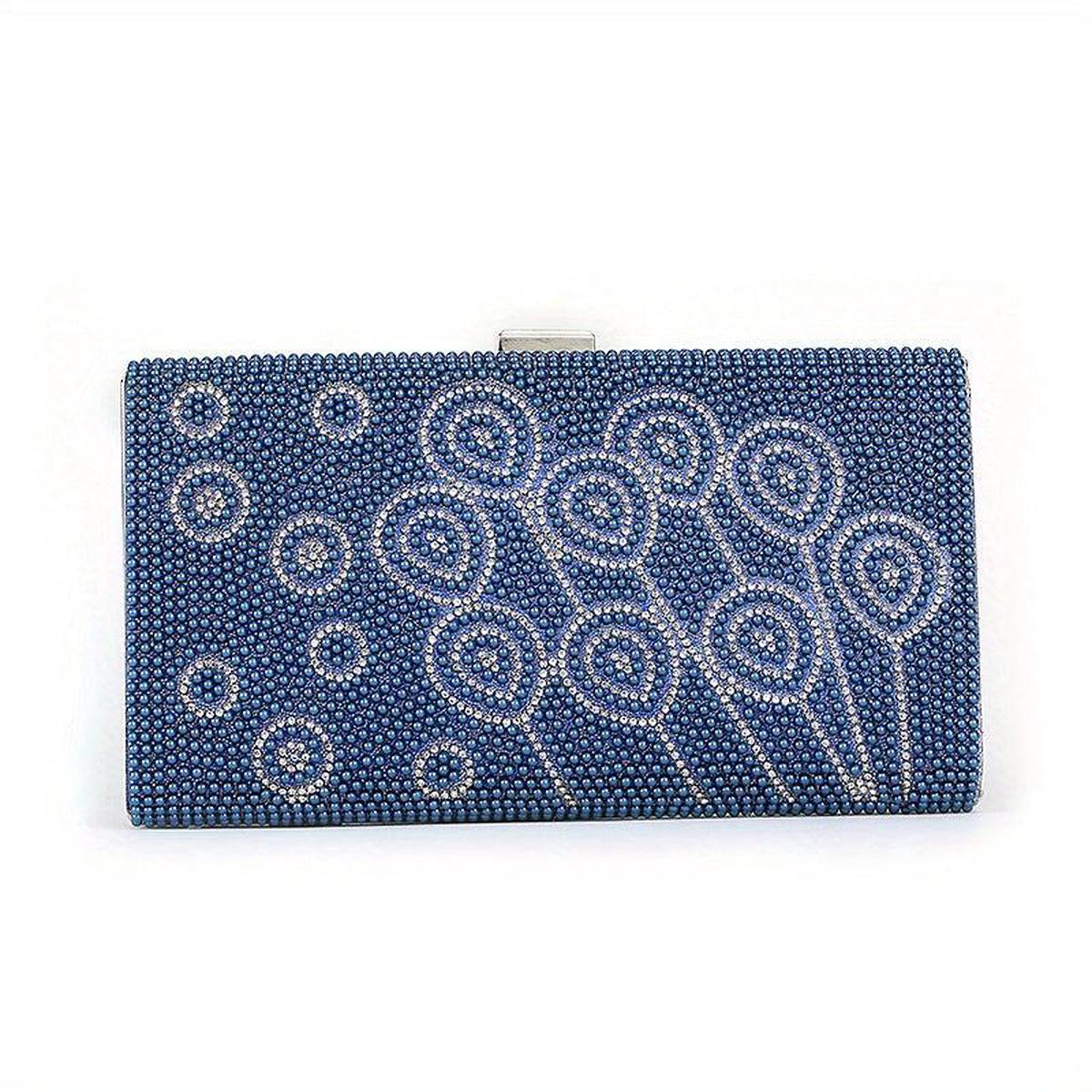 Bear Decor Evening Clutch Bag Wedding Party Banquet Bag