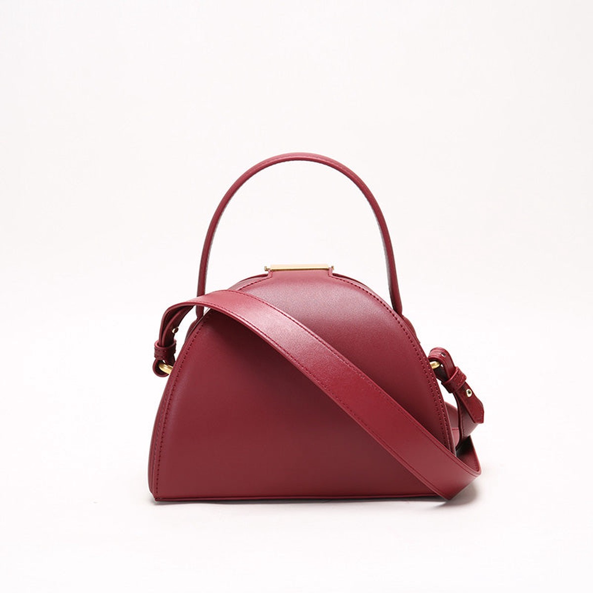 Red Dome Crossbody Bags Purse For Women 2021