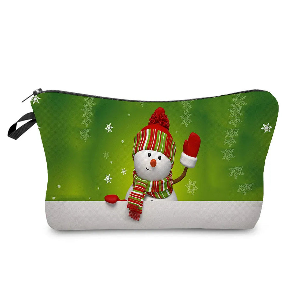 Kids Christmas Makeup Bag Organizer Portable Toiletry Kit