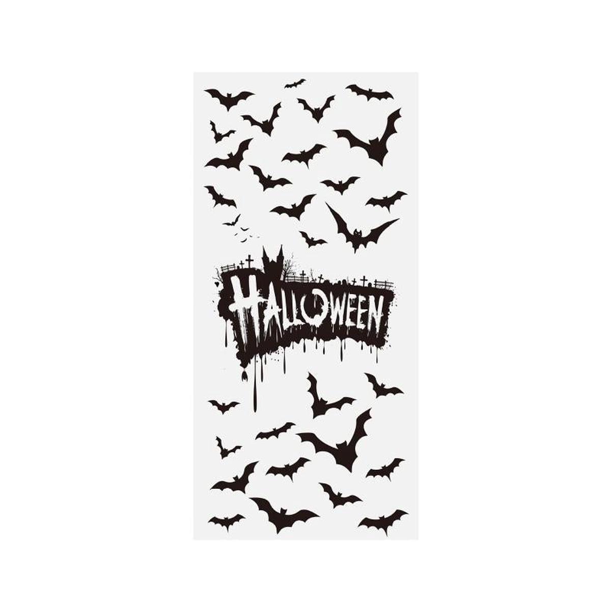 Transparent Halloween Pattern Candy Bag Drawstring Pouch