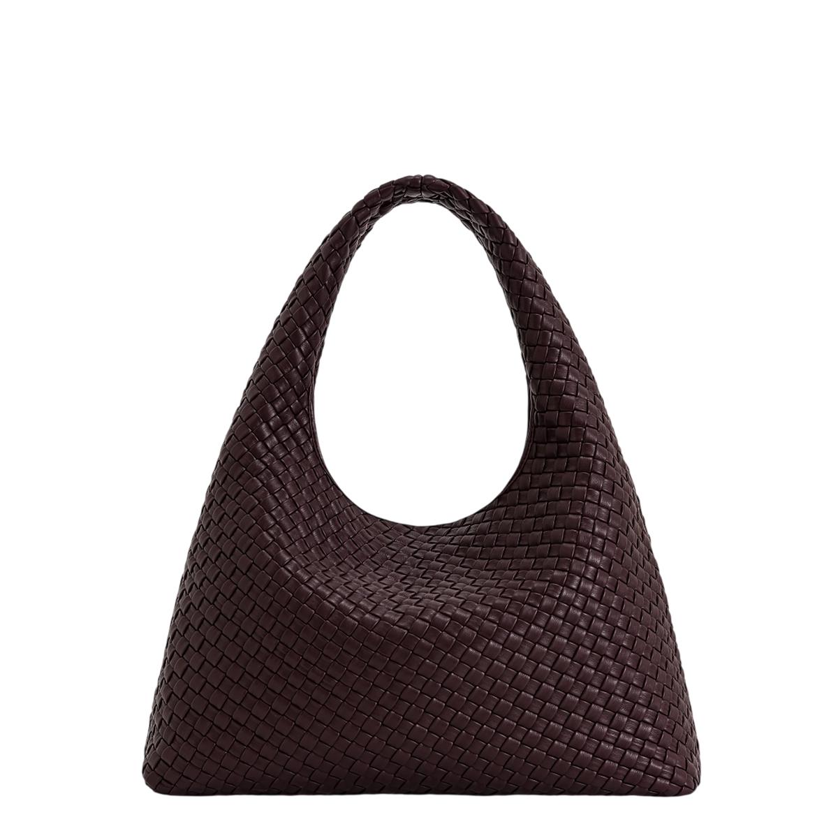 Laura Woven Shoulder Bag