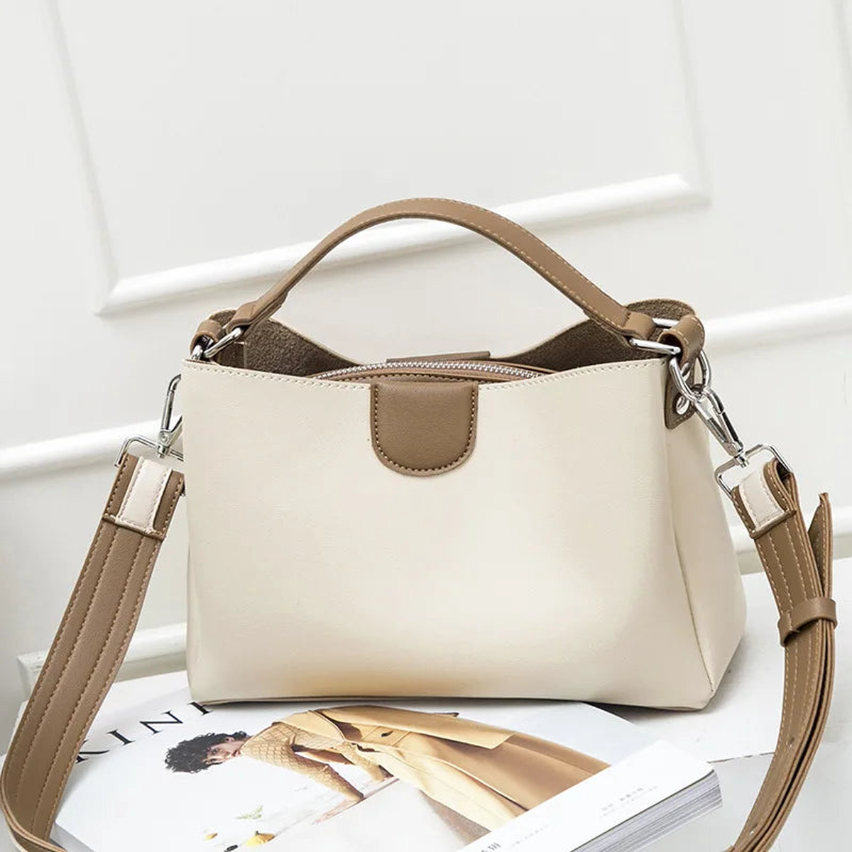 Women's Pu Leather Shoulder Bags Small Crossbody Bags B099