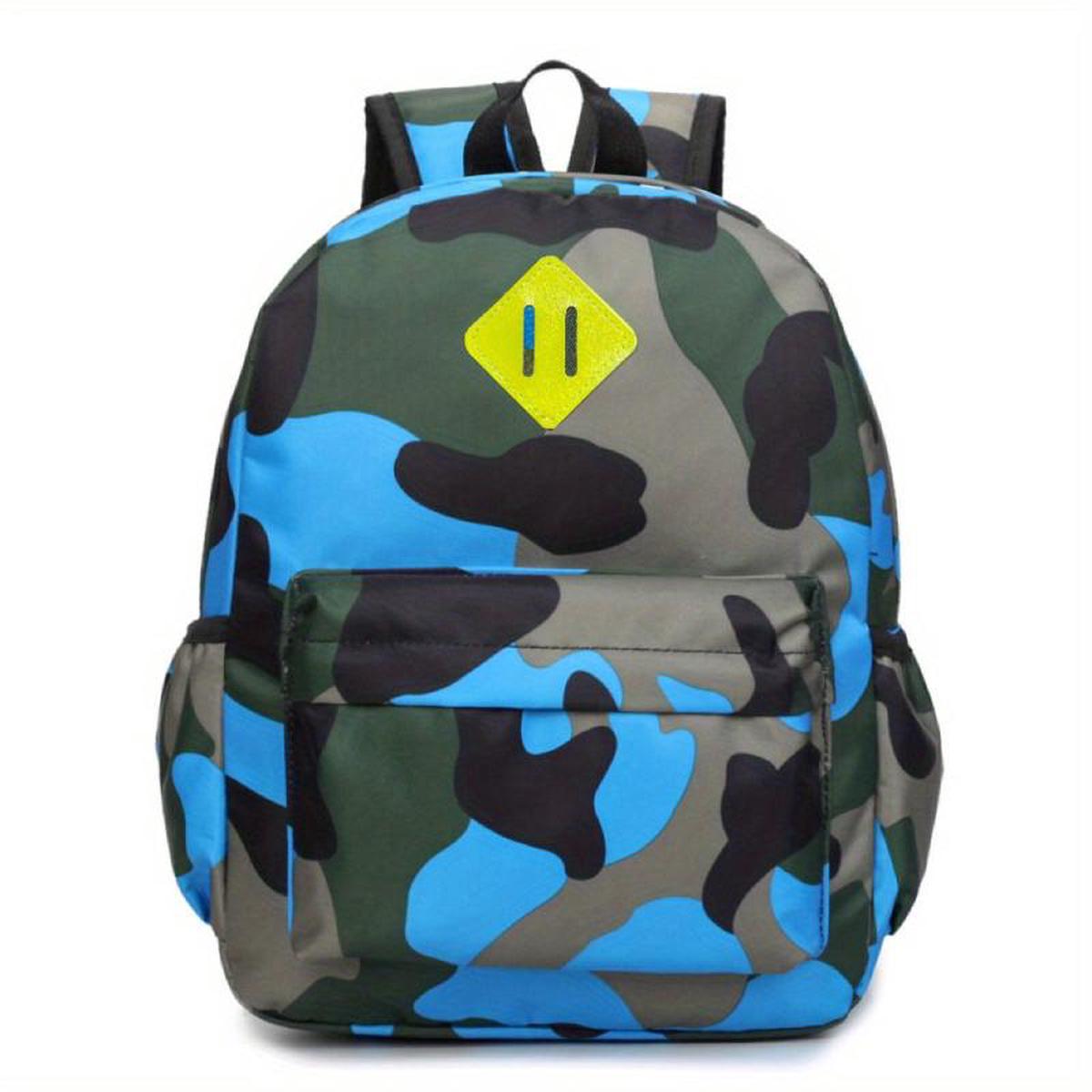 Camouflage School Backpack for Boys and Girls
