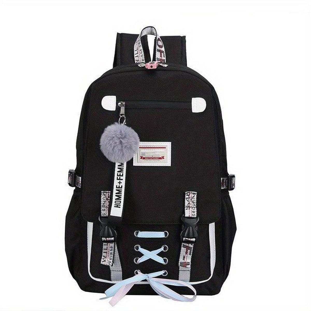 Outdoor Travel Backpack Casual Oxford Cloth Bag Large Capacity