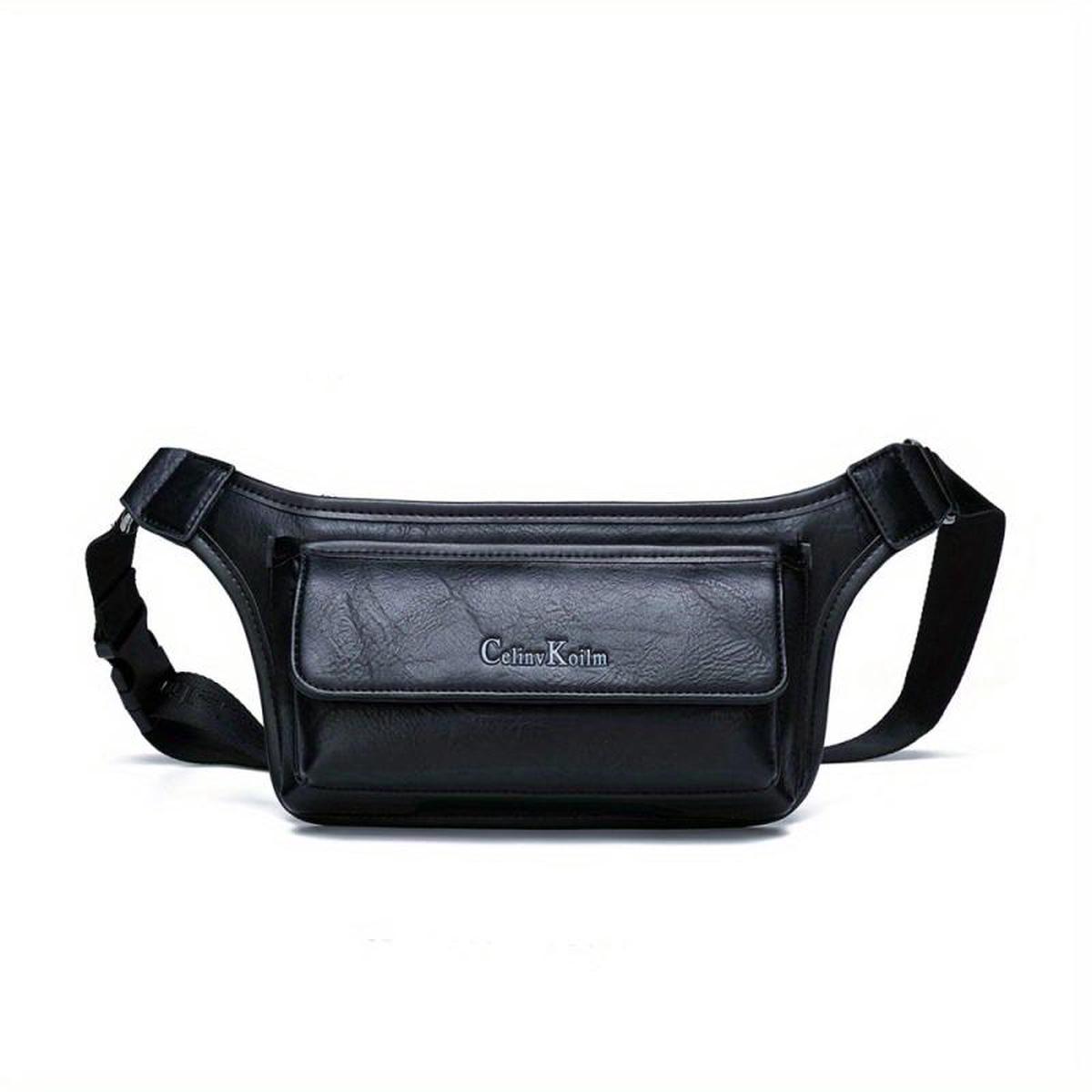 Men's Casual Waist Bag Mobile Phone Bag Travel Crossbody Bag