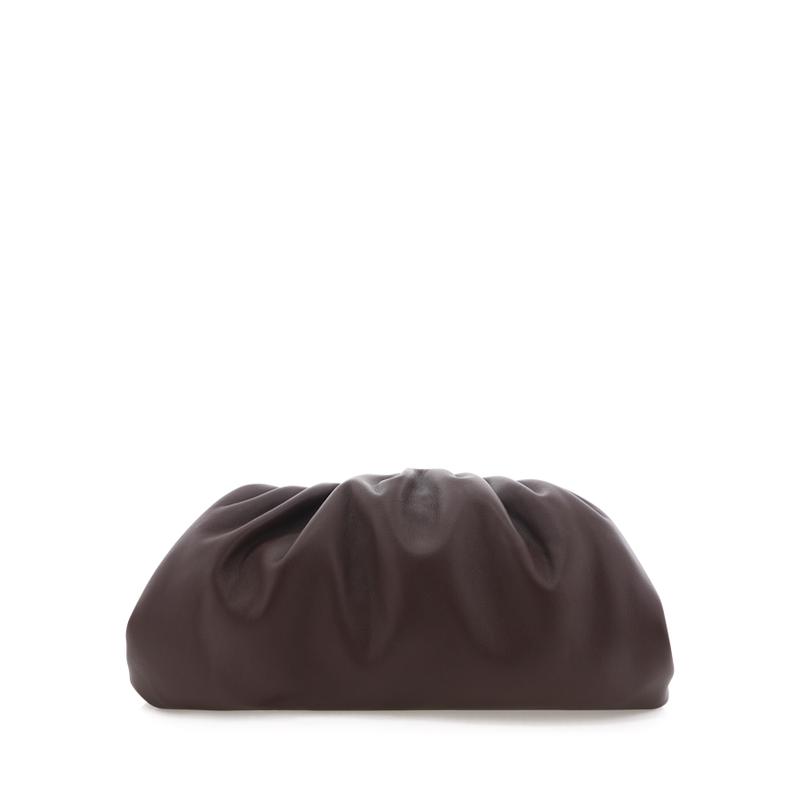 KYLA CLUTCH BAG - CHOCOLATE