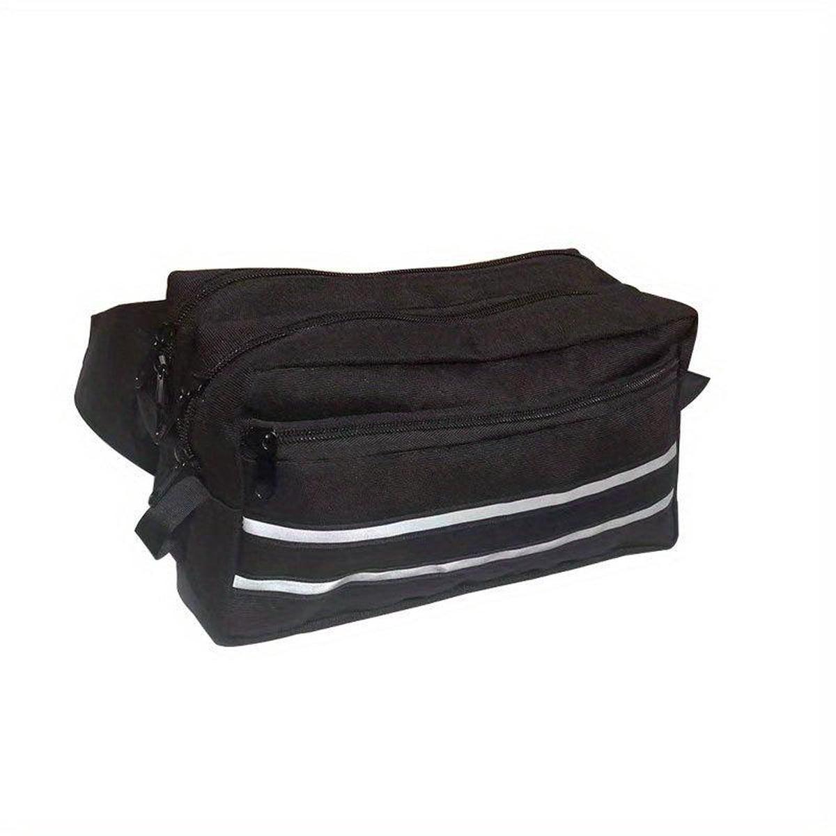 Reflective Strip Waist Bag for Men Women
