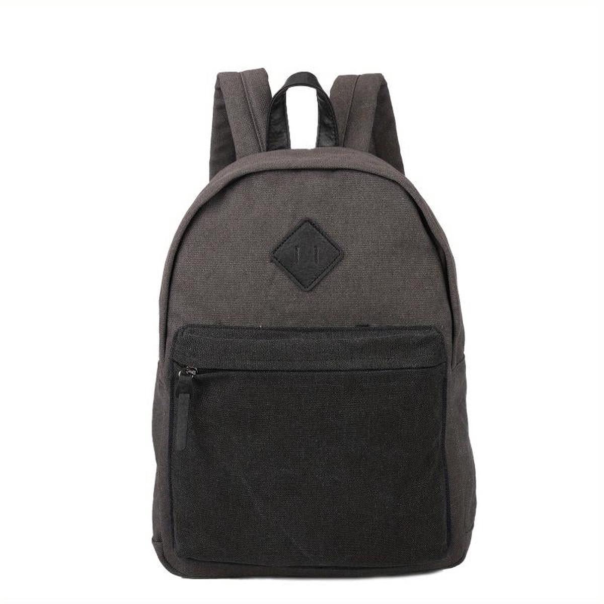 Retro Canvas Backpack Large Capacity School Daypack