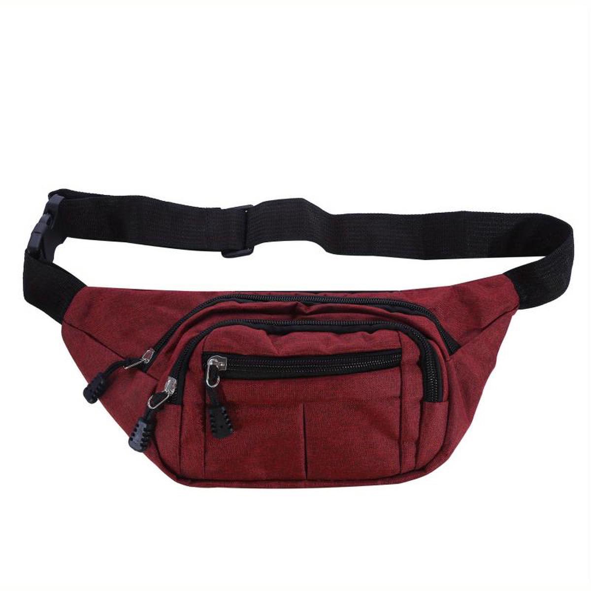 Large Capacity Sports Waist Bag Casual Bag Shoulder Chest Bag