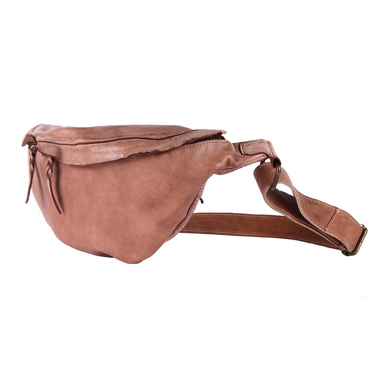 Never Mind Nmbgm149A Fanny Pack Vintage Handmade Genuine Cowhide Leather Women Bag Western Handbag Purse