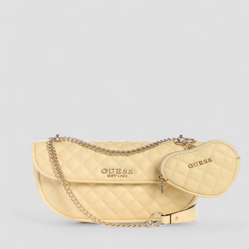 Yellow Atabey Convertible Crossbody Flap Bag