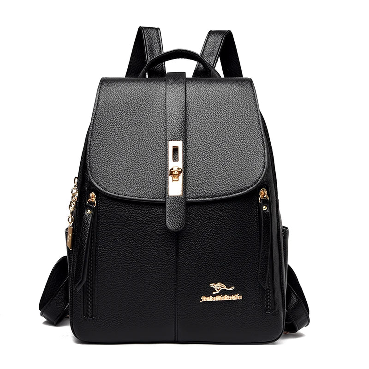 Women Travel Backpack Girls School Backapck High PU Leather Women Back pack
