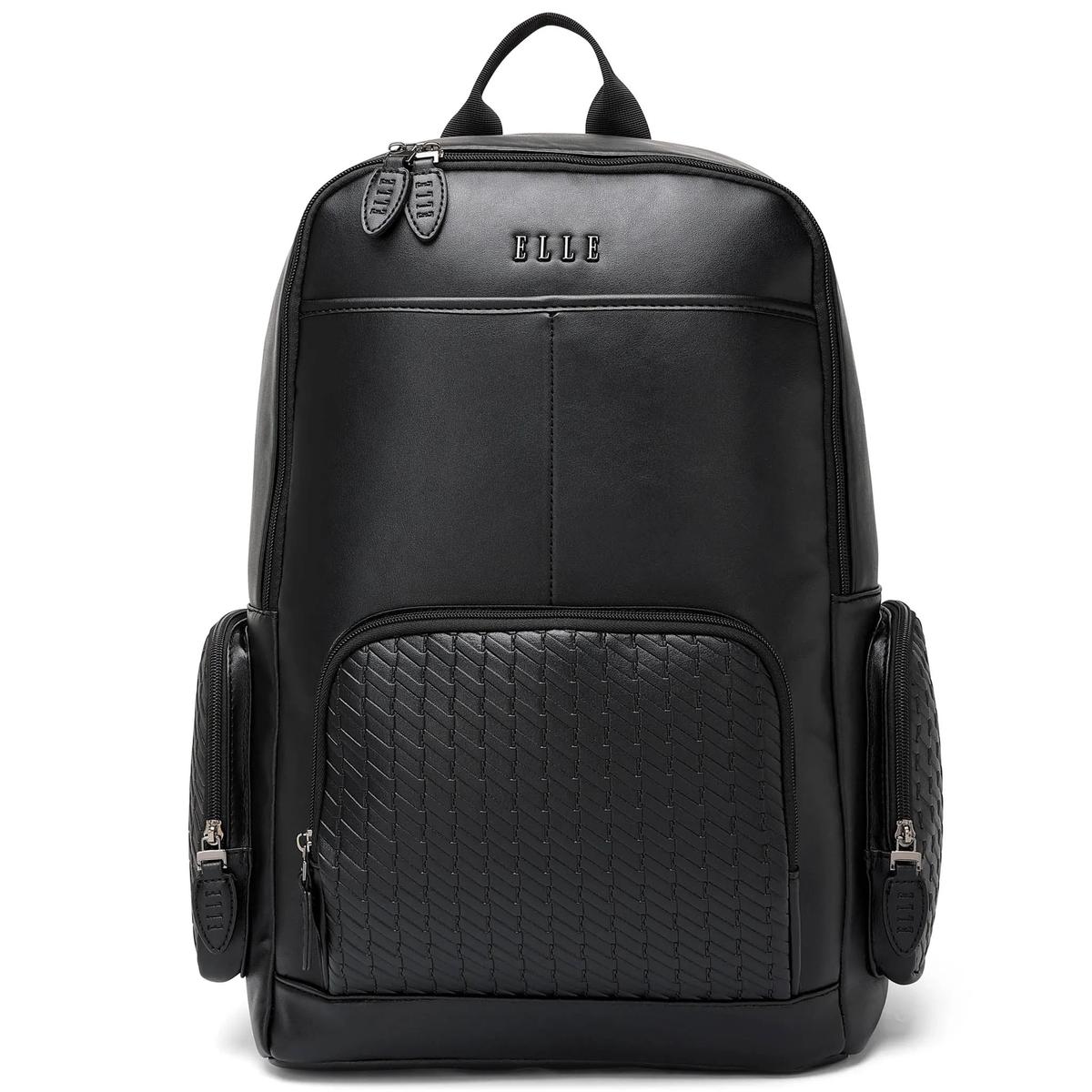 Elle Leisure Luxe 27L Vegan Leather Backpack