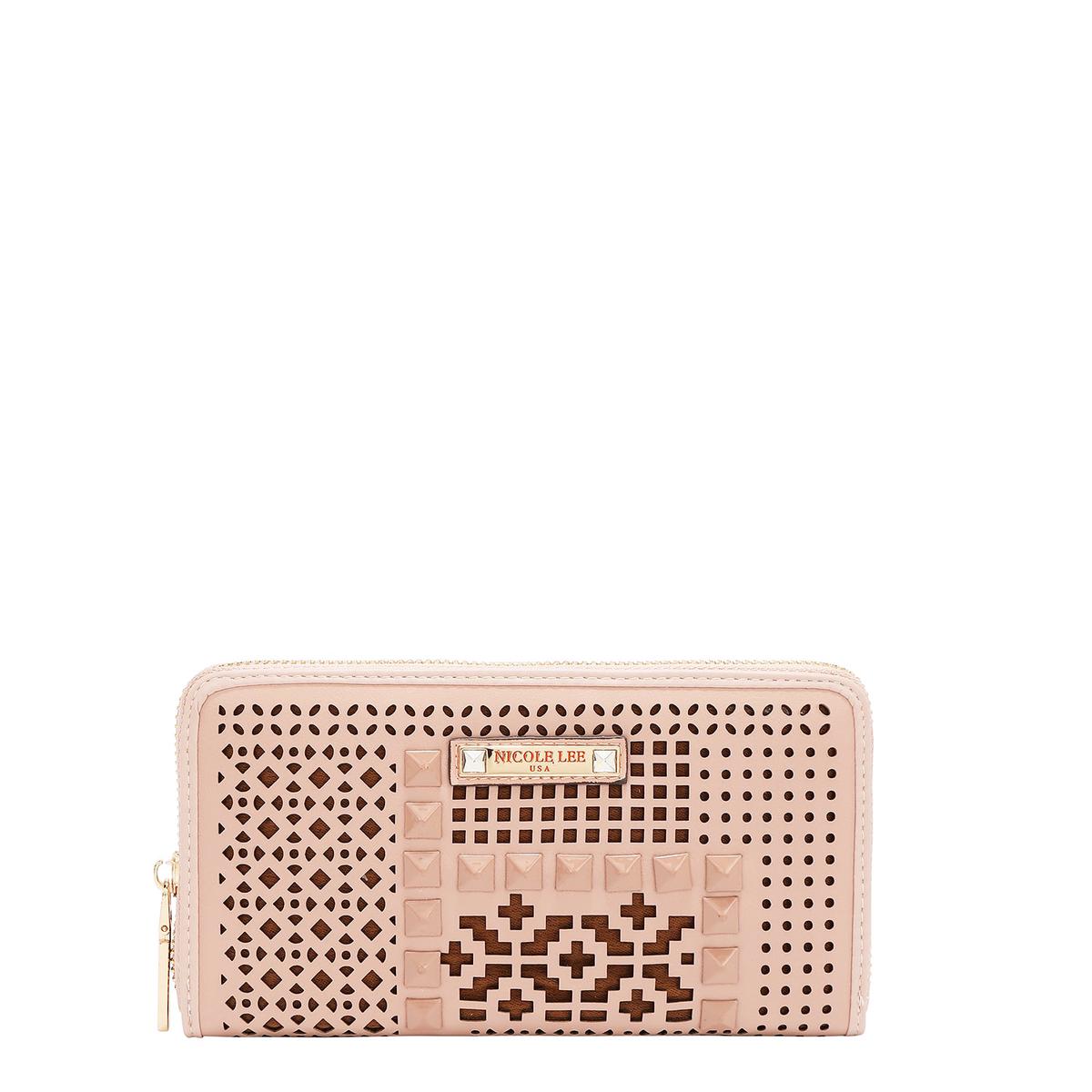GEOMETRIC CUTOUT WALLET