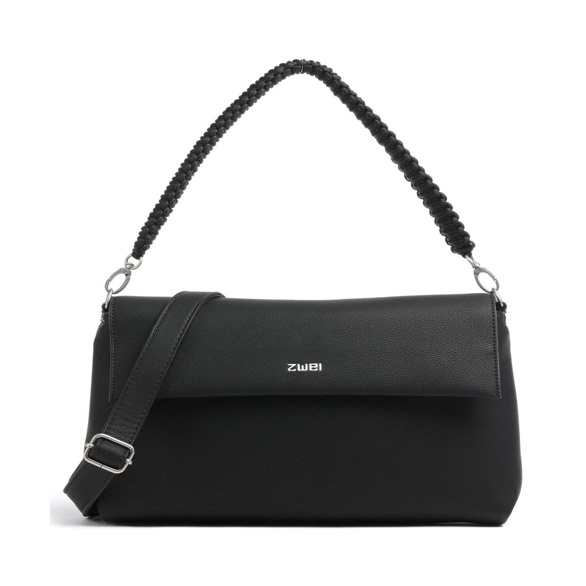 Zwei Yuna YU60 Shoulder bag nubuk black