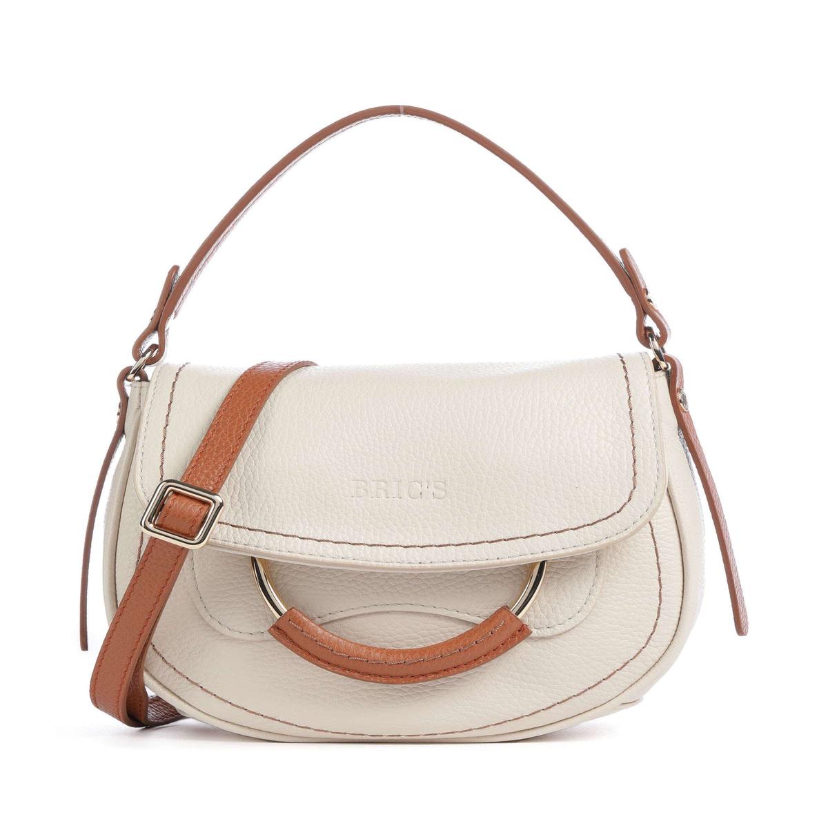 Brics Gondola Stella mini Shoulder bag cream/caramel