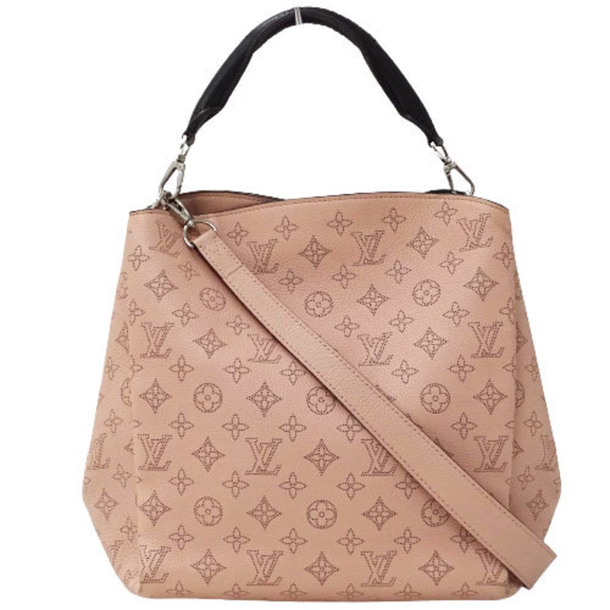 Louis Vuitton Bag Monogram Mahina Women's Handbag Shoulder 2way Babylon PM Magnolia Pink