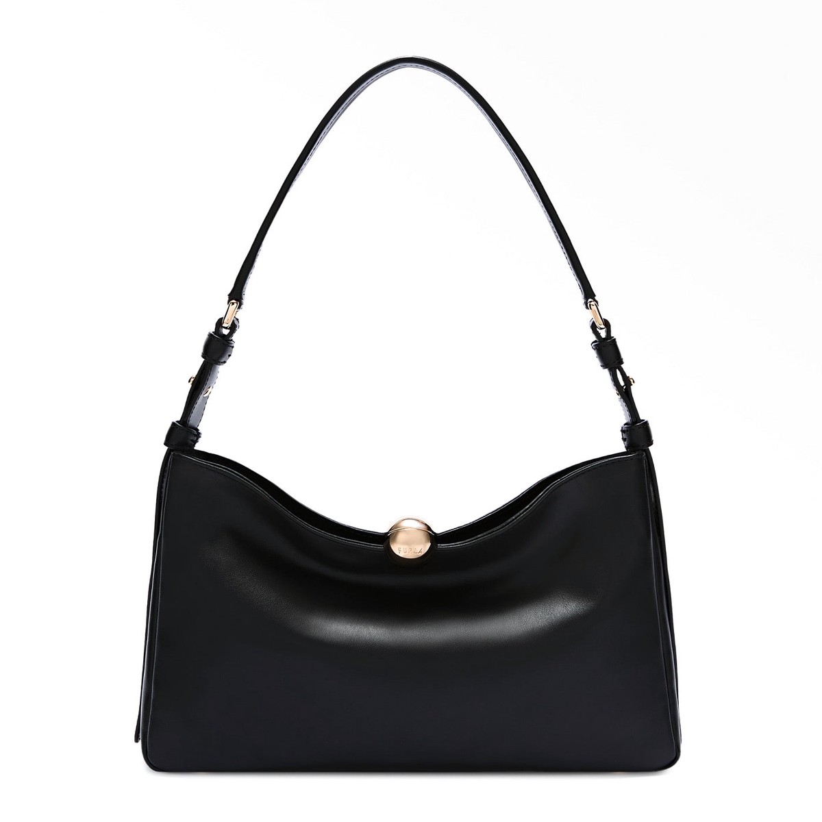 Sfera Soft M Shoulder Bag Nero
