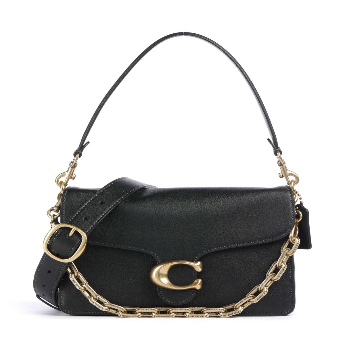 Coach Tabby Soft Chain Shoulder bag black