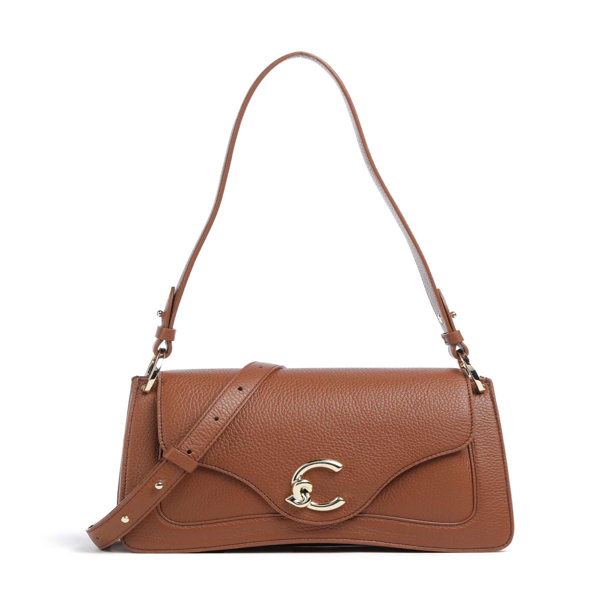 Coccinelle C-Me Shoulder bag cognac