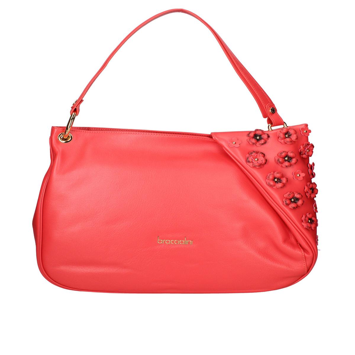 Elowen Plus Women's Shoulder Bag Genuine Leather B17242-RED