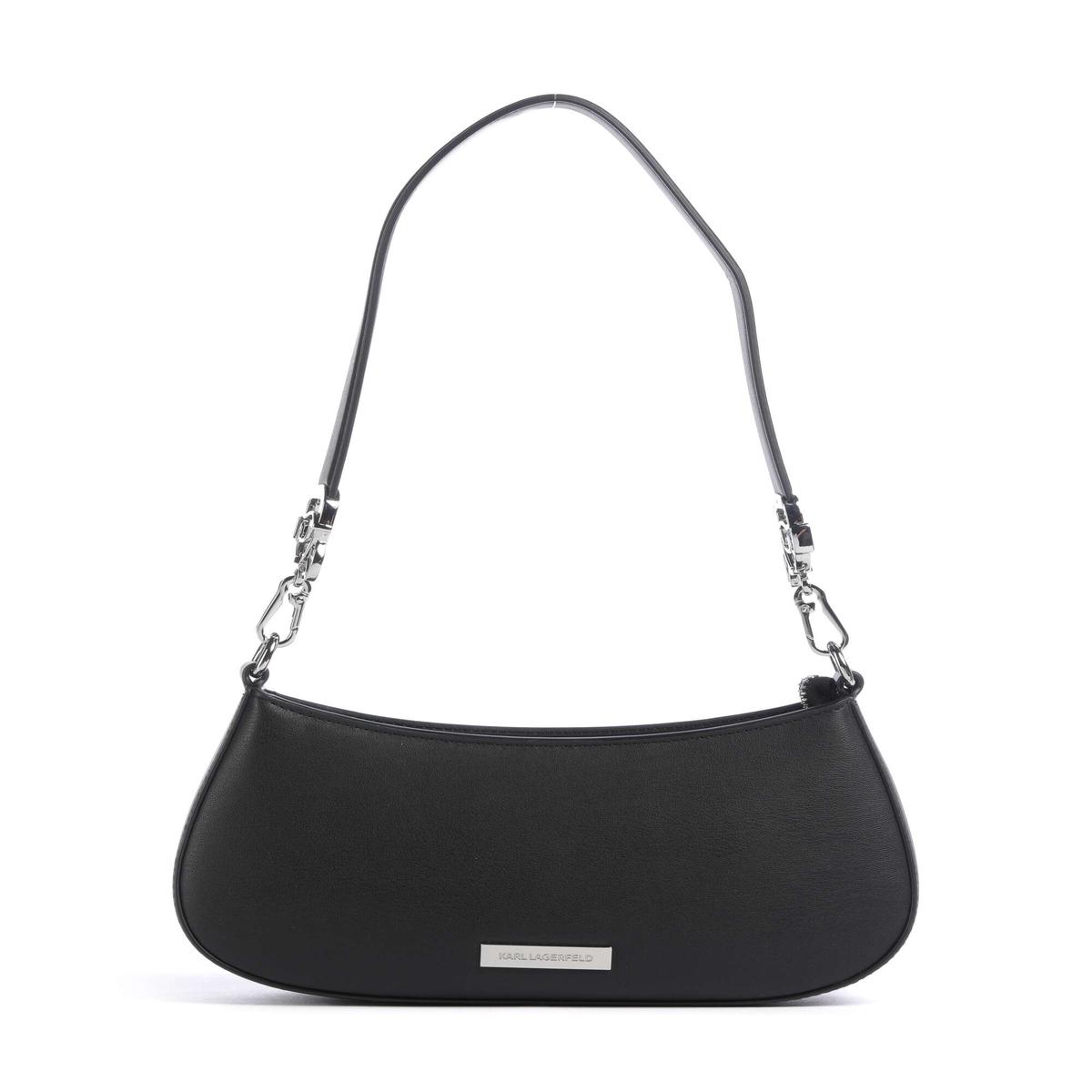 Karl Lagerfeld Ikon Smooth Shoulder bag black