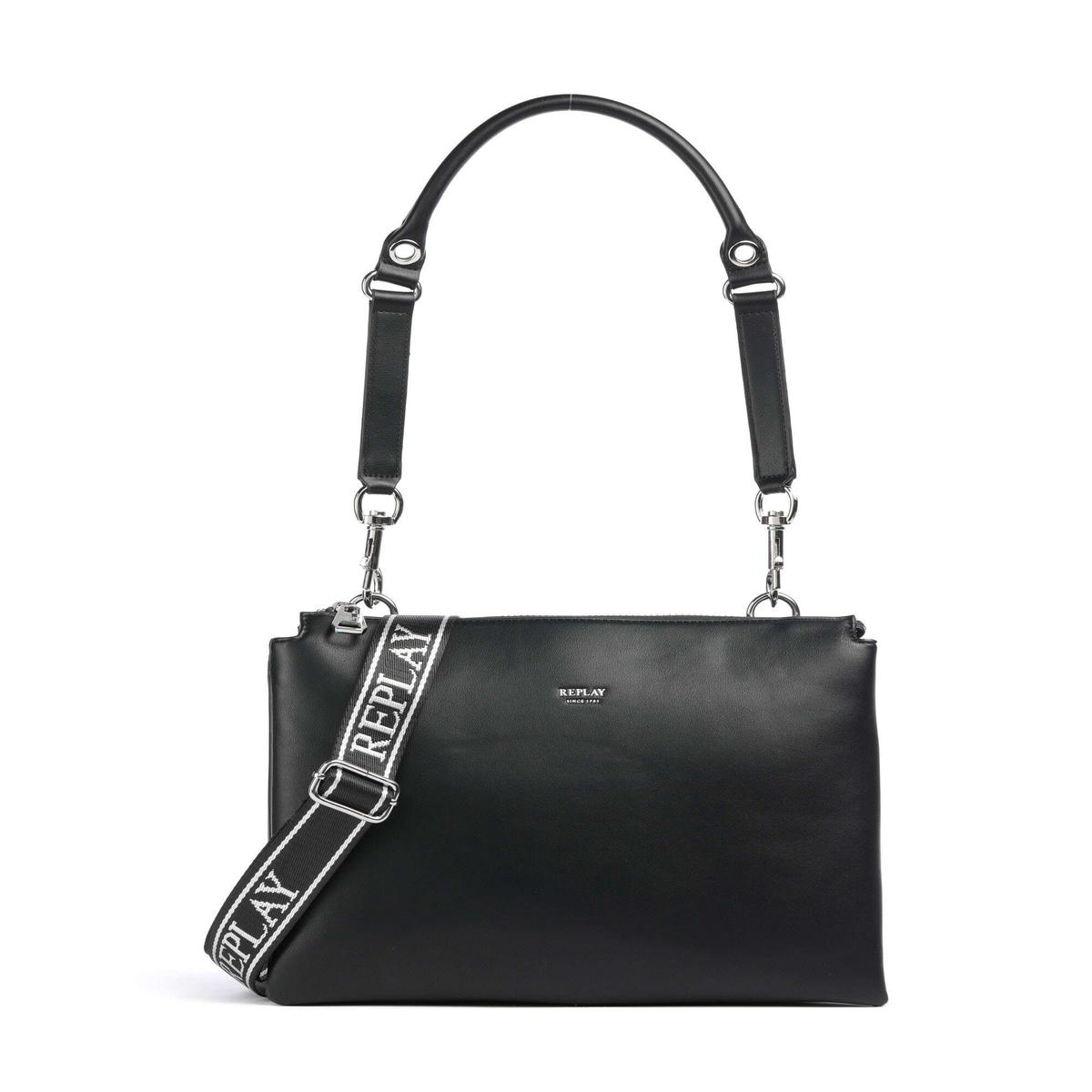 Replay Shoulder bag black