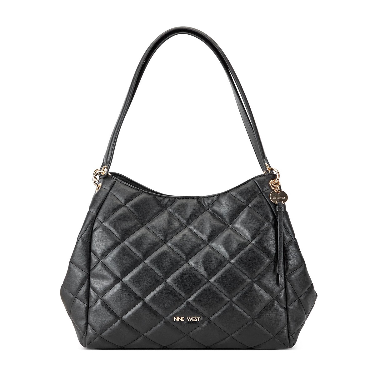 Meara 3 Comp Shoulder Bag Black