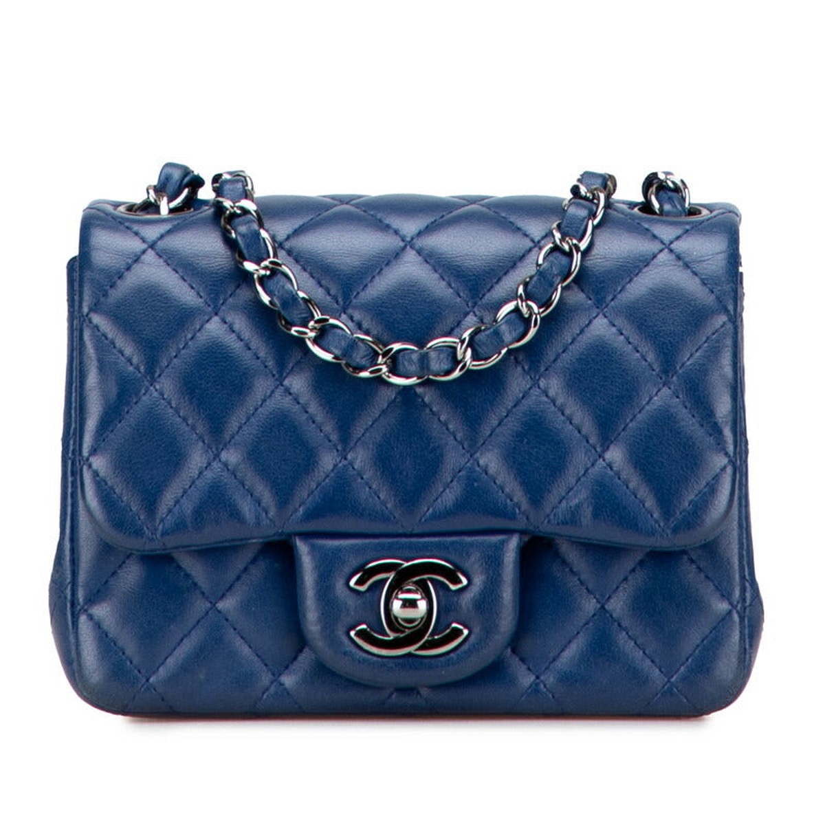 Chanel Coco Mark Mini Matelasse Lambskin Shoulder Bag