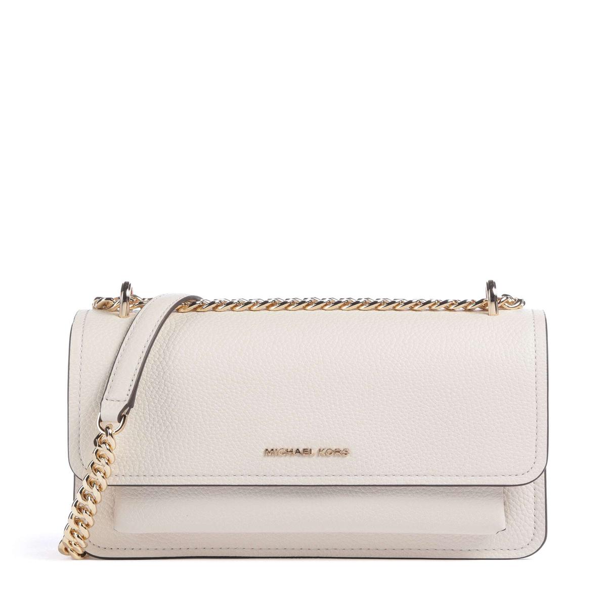 Michael Kors Claire Large Shoulder bag light cream