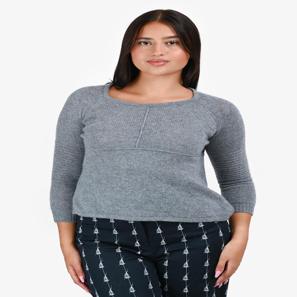 Ba&sh Grey Cashmere Sweater Size 0