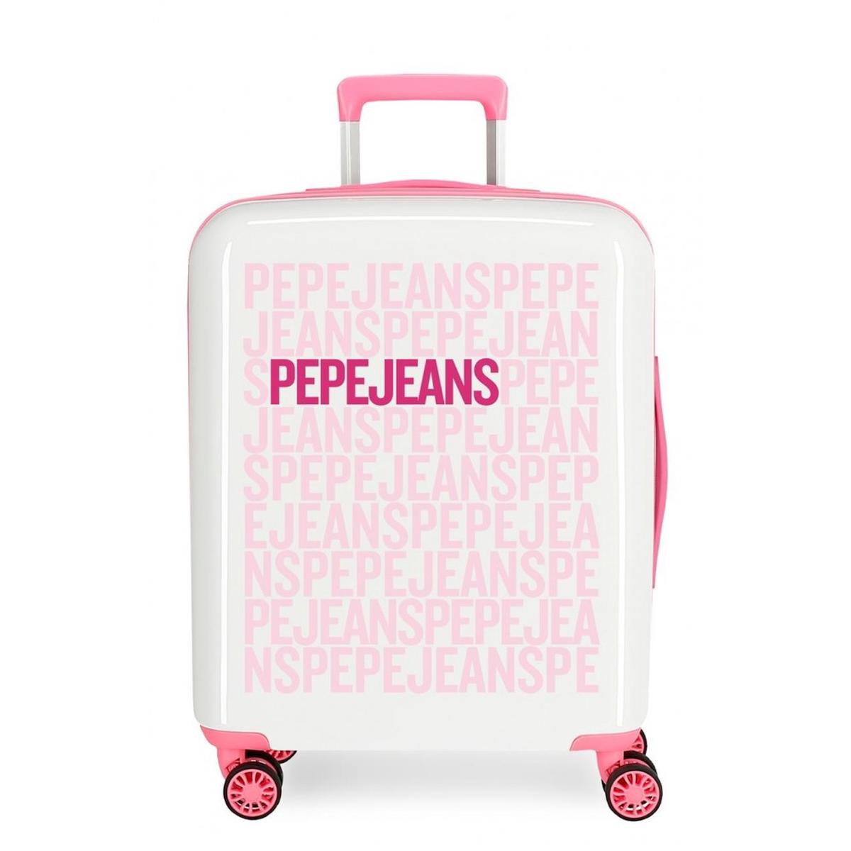 Maleta de cabina Pepe Jeans Leven rgida 55cm Tomas Rosa