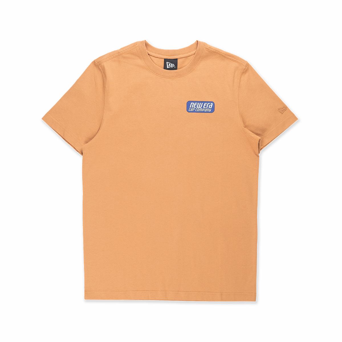 NEW ERA CAP COMPANY DEEP SAND BROWN SHORT SLEEVE T-SHIRT