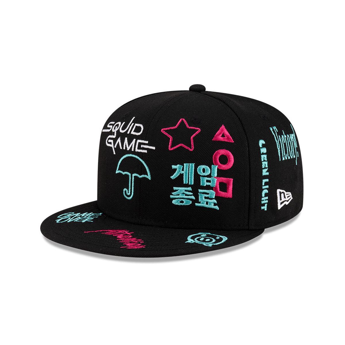 NEW ERA X NETFLIX SQUID GAME BLACK 59FIFTY CAP
