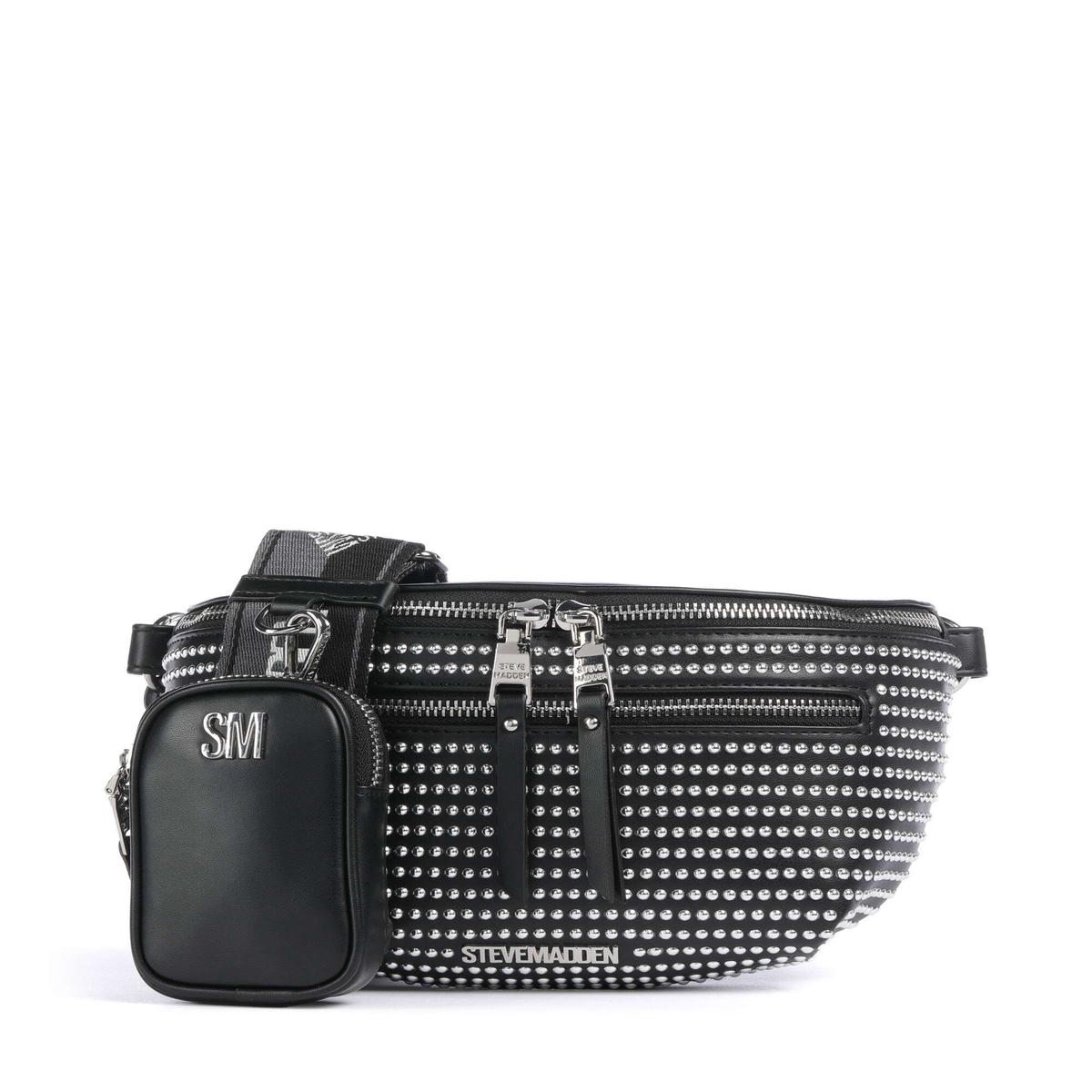 Steve Madden BCLARKES Belt bag black/silver