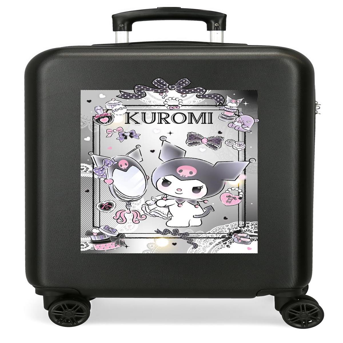 4281112 TROLLEY ABS 55CM.4R. KUROMI DREAM CLOSER NEGRO
