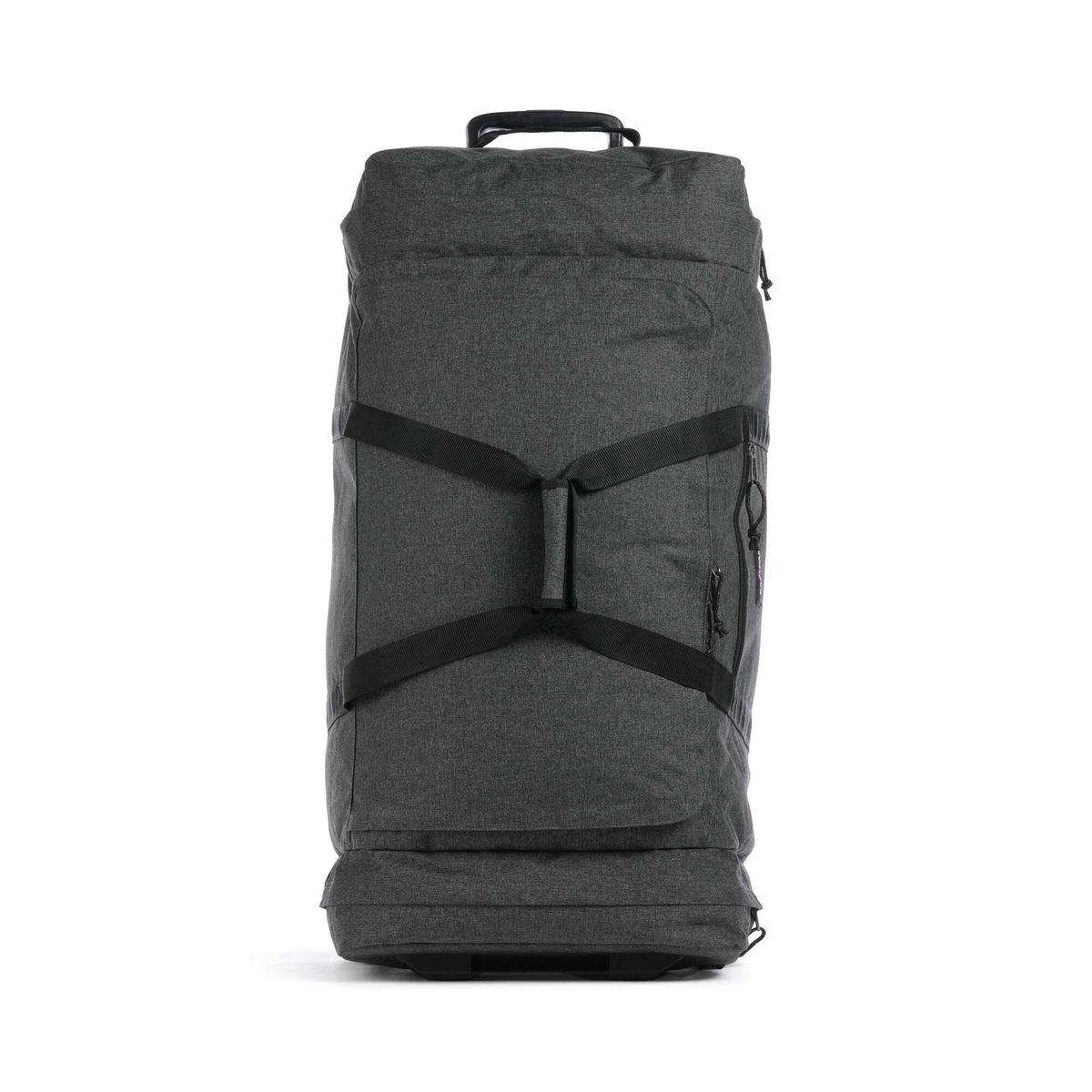 Eastpak Leatherface L + Travel bag with wheels black denim