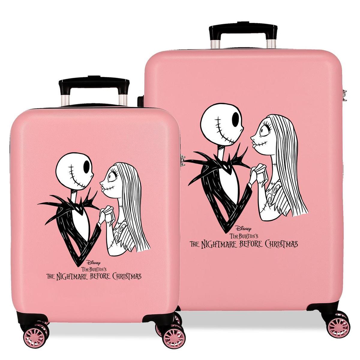 3961421 SET 2/TROLLEY ABS 55-65CM.4R. NIGHTMARE NUDE