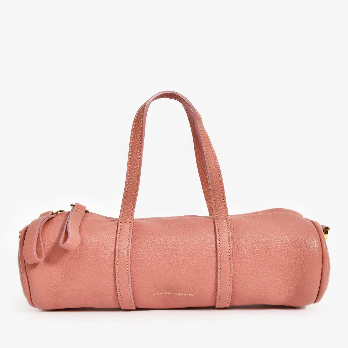 Mansur Gavriel 2012 Blush Pebble Leather Mini Mini Duffle Crossbody Bag