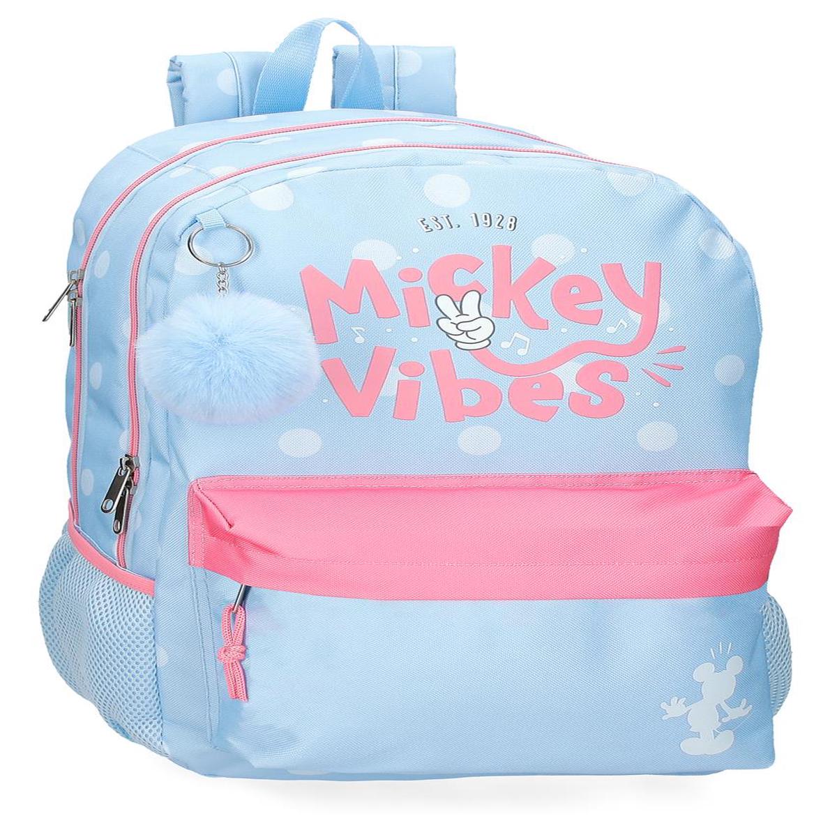 3132541 MOCHILA 44CM 2C. MICKEY VIBES