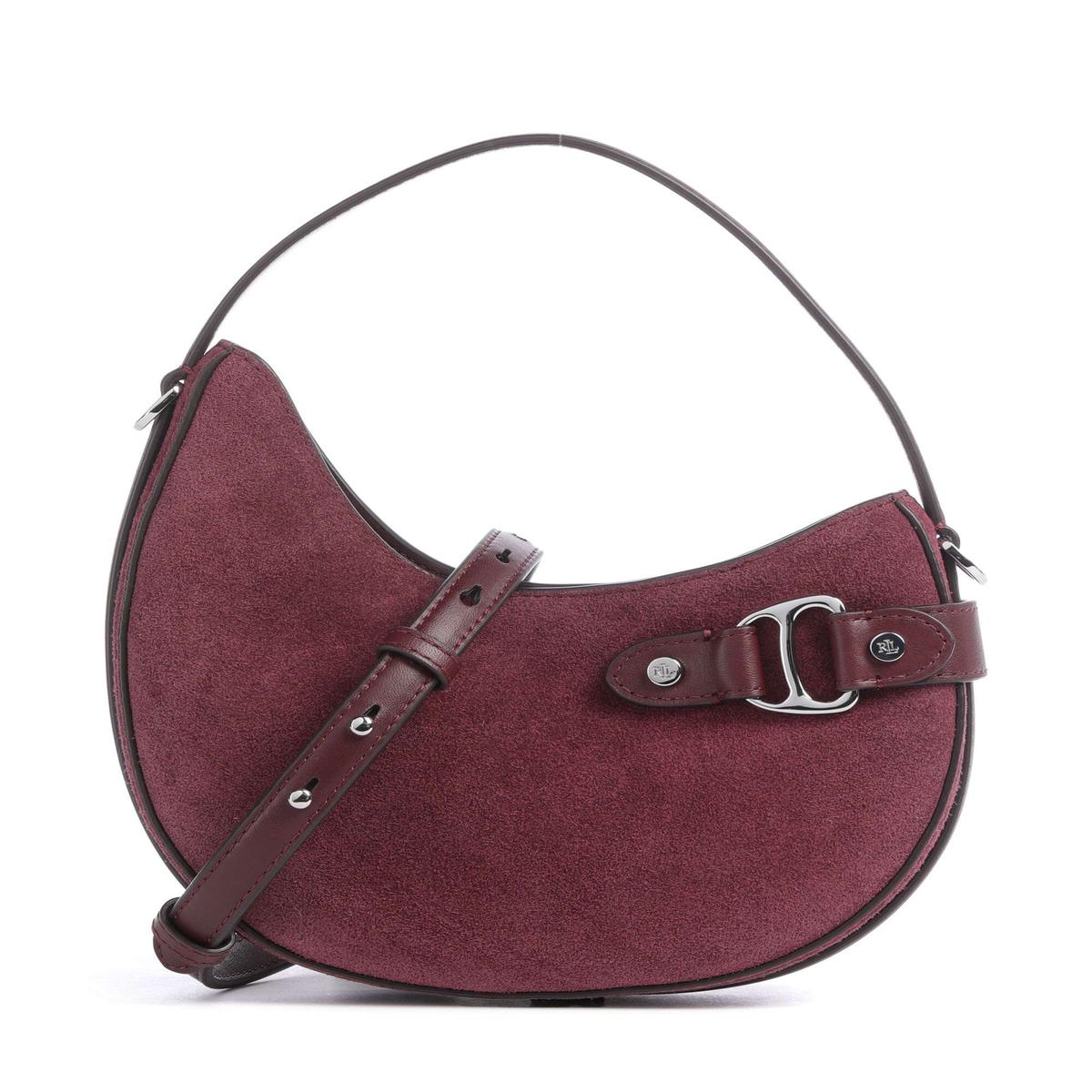 Lauren Ralph Lauren Tasha Small Handbag dark garnet