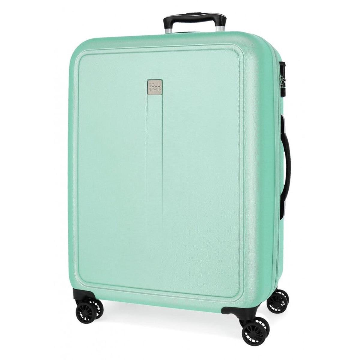 Maleta Mediana Roll Road Camboya Rgida 68cm Turquesa