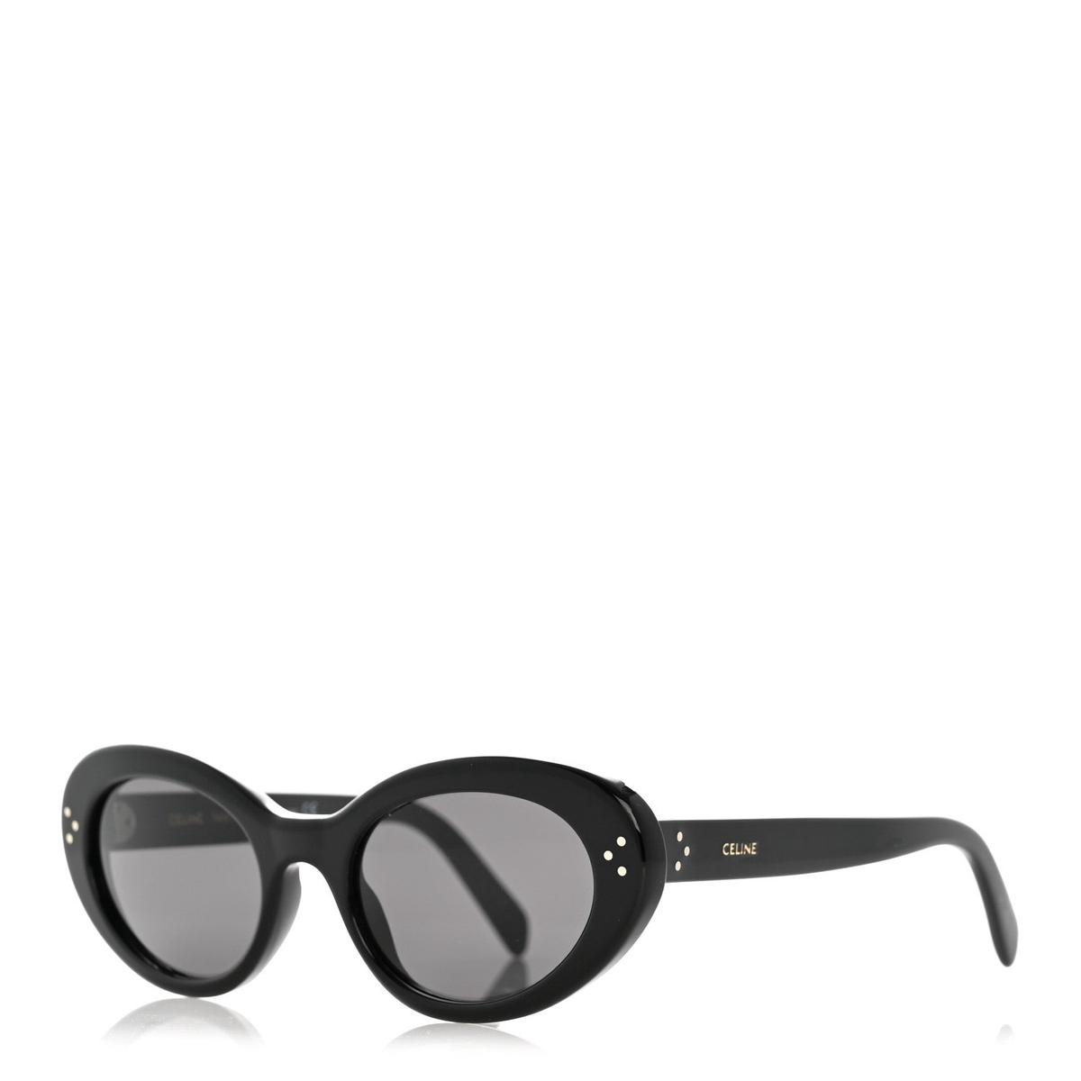 Acetate Cat Eye Sunglasses CL40193I Black