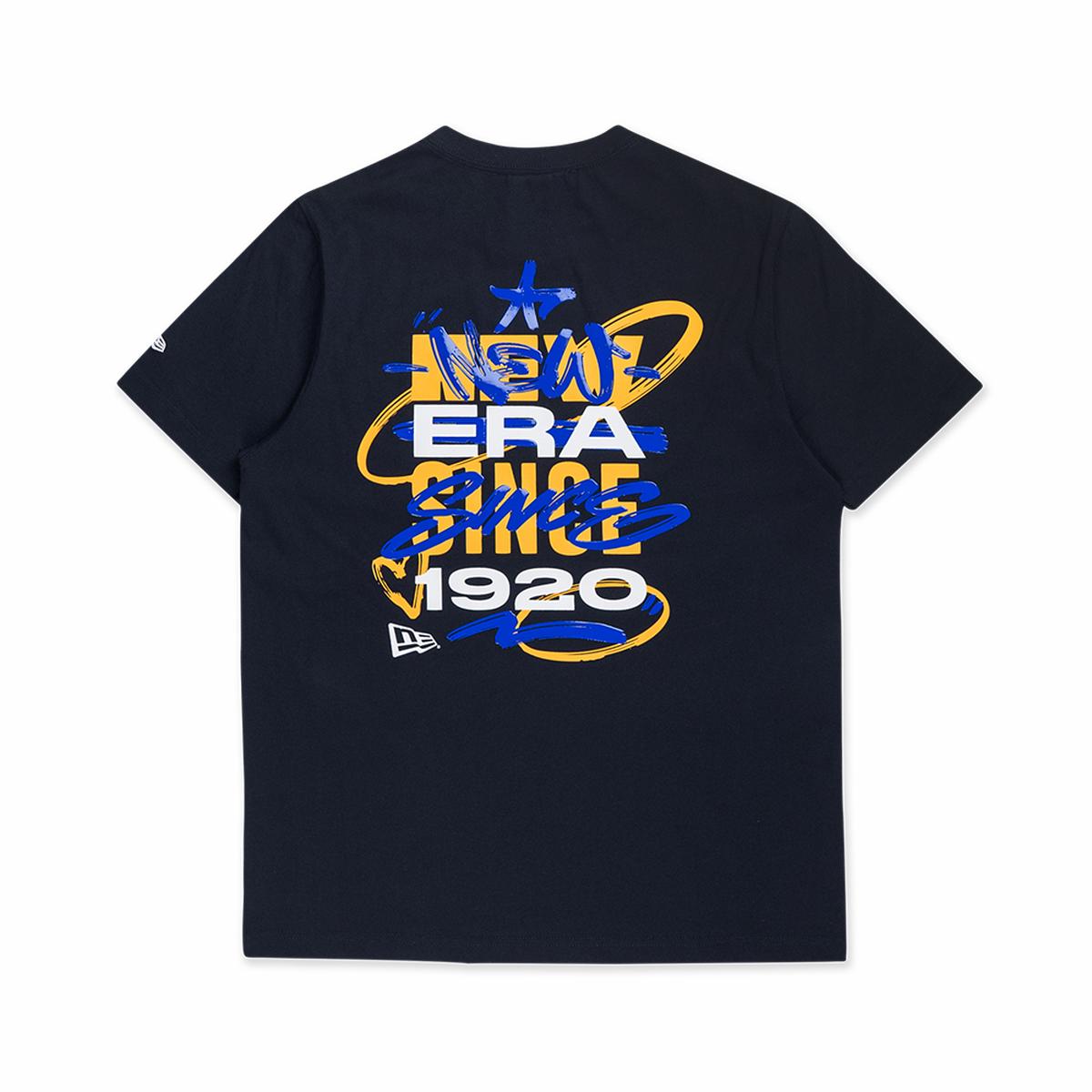 NEW ERA STREET REVERIE NAVY SHORT SLEEVE T-SHIRT